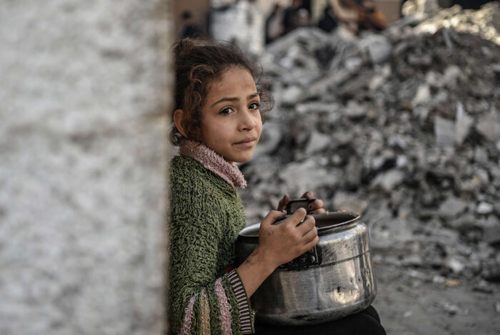 صورة الأمم المتحدة: مليون نازح في رفح ينامون في العراء بلا طعام