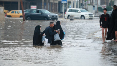 صورة مستشفيات العراق المتهالكة تغرق بالأمطار وتكشف زيف إنجازات حكومة الإطار