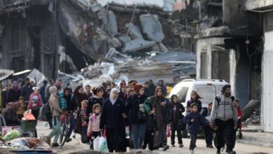 صورة تحذيرات أممية وأوروبية من تهجير الاحتلال آلاف الفلسطينيين في خان يونس