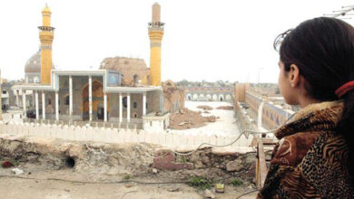 صورة عراقيون يستعيدون ذكرى أكبر عملية قتل على الهوية بعد تفجير المرقدين في سامراء