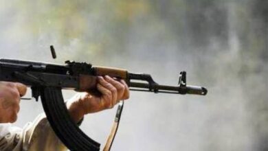 صورة مقتل شخص بإطلاق النار عليه من قبل جيرانه في مدينة الناصرية