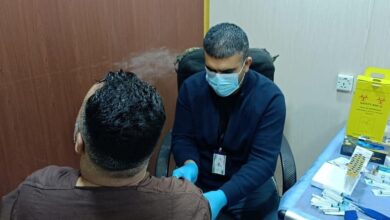 صورة صحة محافظة التأميم: حصول ارتفاع كبير في أعداد المصابين بمرض الحصبة