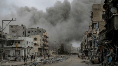 صورة هيئة علماء المسلمين في العراق تدين جريمة الاحتلال الجديدة في مجمع الشفاء