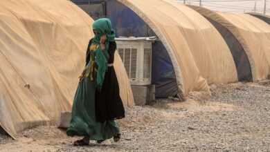 صورة محاولات حكومية مستمرة لإنهاء مجحف لملف النازحين!!