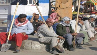 صورة موقع عالم الإحصاء: العراق يتصدر قائمة تفشي البطالة على مستوى العالم
