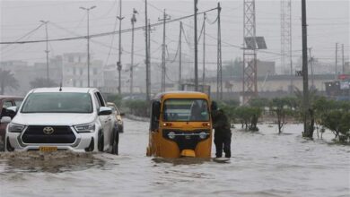 صورة تحذيرات من سيول تجتاح 15 محافظة جراء موجة أمطار غزيرة