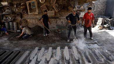 صورة الإنجازات الوهمية تتخذ من مصانع البصرة المعطلة محطة لها