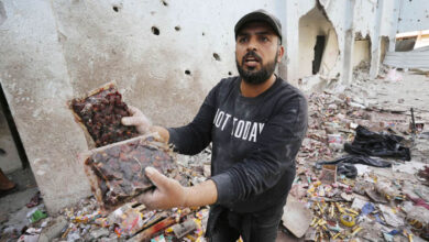 صورة مجزرة بالدبابات والمروحيات بحق منتظري مساعدات في غزة وسط عجز عالمي عن إيقاف الجرائم
