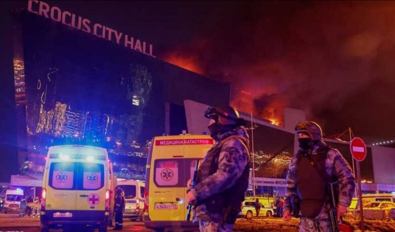 صورة الخارجية الروسية تدعو المجتمع الدولي بأسره إلى إدانة الهجوم بضواحي موسكو