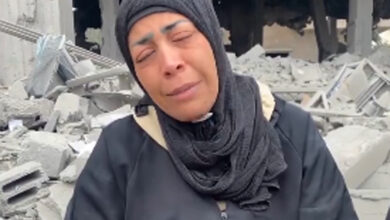 صورة وحشية الاحتلال تئد أحلام أسيرة محررة بقتل طفليها في غزة