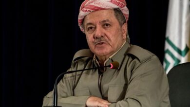 صورة مسعود البارزاني: قرارات المحكمة الاتحادية ضد كردستان العراق سياسية