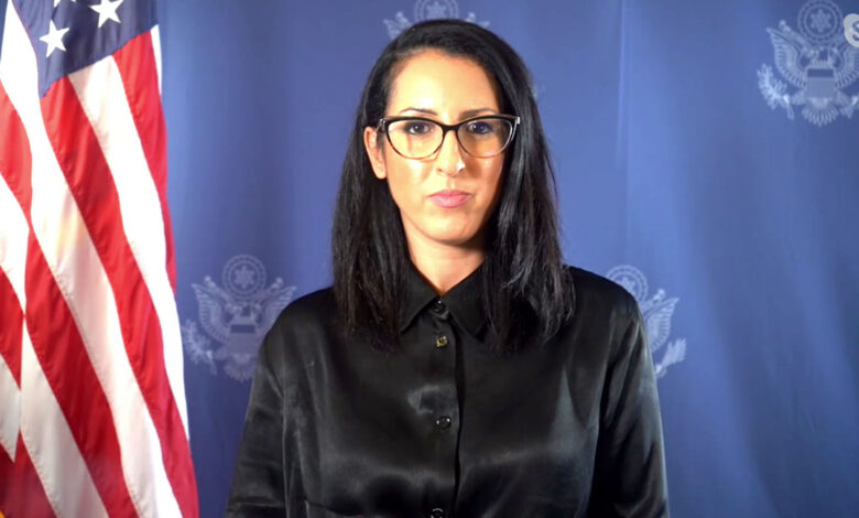 صورة المتحدثة باسم الخارجية الأميركية تعلن استقالتها احتجاجًا على حرب الإبادة على غزة