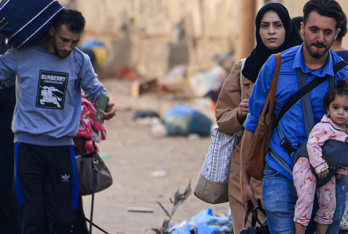 صورة المفوضية الأممية: نحو مليون و700 ألف فلسطيني هجروا قسرًا من بيوتهم في غزة