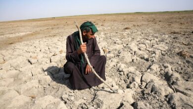 صورة تقرير أممي: العراق من ضمن الدول العربية الأكثر تعرضًا لشح المياه