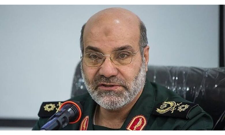 صورة مقتل محمد رضا زاهدي أحد قادة فيلق القدس الإيراني باستهداف مبنى السفارة الإيرانية في دمشق