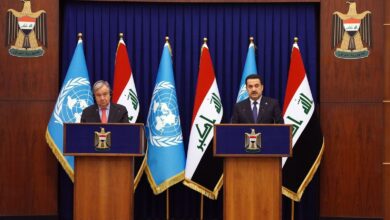 صورة مساع حكومية لإنهاء عمل يونامي في العراق بعد تنحي بلاسخارت