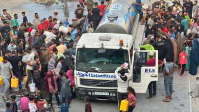 صورة شبح العطش يطارد النازحين في غزة