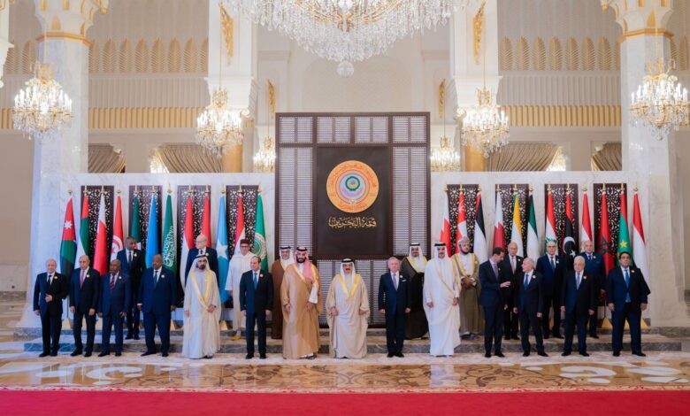 صورة البيان الختامي للقمة العربية: يجب وقف العدوان “الإسرائيلي” وخروج قوات الاحتلال من غزة