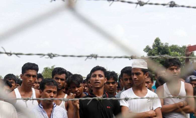 صورة منظمات حقوقية تدعو المجتمع الدولي لإنهاء انتهاكات ميانمار ضد مسلمي الروهينغيا