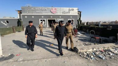 صورة الدفاع المدني في النجف: إغلاق 52 مشروعًا مخالفًا لشروط السلامة في المحافظة