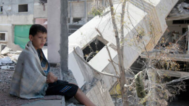 صورة الأمم المتحدة: 39 مليون طن من أنقاض الحرب تخنق غزة