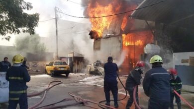 صورة خلال ساعات قليلة.. اندلاع 6 حرائق في مناطق متفرقة من محافظة ذي قار