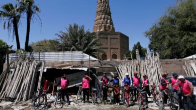 صورة إهمال حكومي محمّل بالضغينة يهدد منارة السيدة زبيدة أجمل قباب بغداد العباسية