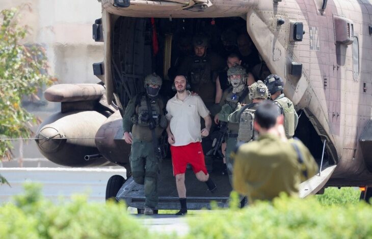 صورة الأمم المتحدة: استعادة “الإسرائيليين” لا يكون بارتكاب مجزرة والاختباء بشاحنة مساعدات