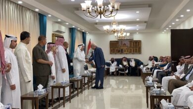 صورة هيئة علماء المسلمين في العراق تستقبل المهنئين بعيد الأضحى المبارك في ديوانها بالعاصمة الأردنية عمّان