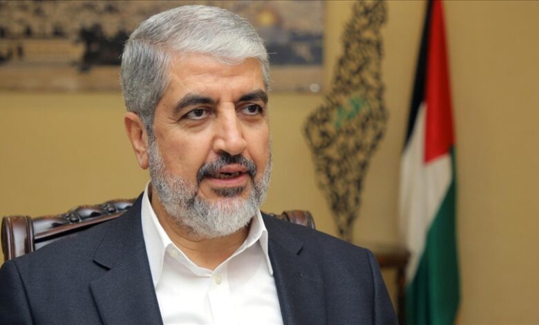 صورة خالد مشعل: ترتيبات البيت الفلسطيني يجب أن تبدأ الآن ولا تنتظر انتهاء الحرب