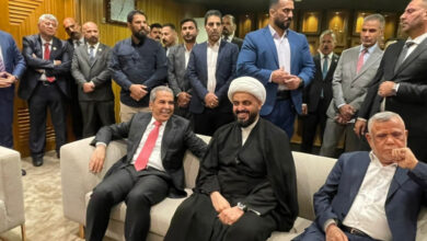 صورة مجلس القضاء الأعلى يعبر عن إفلاسه الوطني ويربت على أكتاف لصوص سرقة القرن