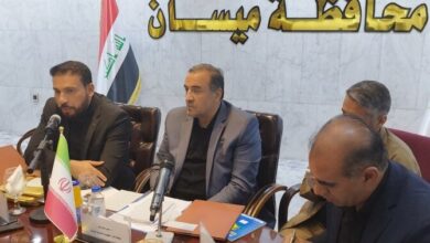 صورة محافظ ميسان: هناك محاولات لفتح منفذ جلات مع إيران