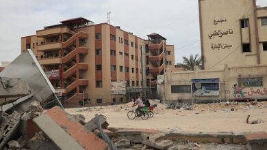 صورة انقطاع الكهرباء في مجمع ناصر الطبي.. والصحة العالمية تحذر من كارثة