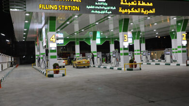 صورة شركة توزيع النفط في العراق: بيع 977 مليون لتر بنزين في شهر حزيران الماضي