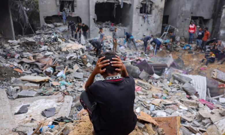 صورة الأمم المتحدة: كل مكان في غزة يعد منطقة موت محتملة