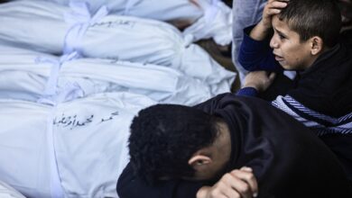 صورة صحة غزة: الاحتلال يرتكب 3 مجازر جديدة راح ضحيتها 38 شهيدًا و125 مصابًا