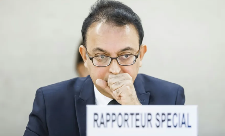 صورة المقرر الأممي لحقوق الإنسان في إيران: النظام ارتكب جرائم ضد الإنسانية في الثمانينات