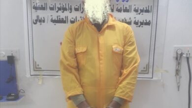 صورة القبض على تاجر مخدرات “مهم” في ديالى بحوزته كمية كبيرة من مادة “الكرستال”