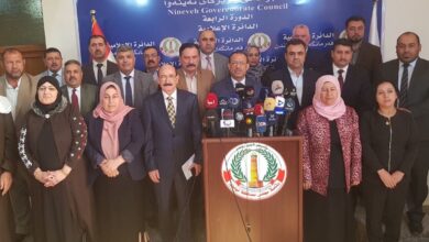 صورة حراك في نينوى لحل مجلس المحافظة بعد تفرد قوى الإطار التنسيقي بقراراته