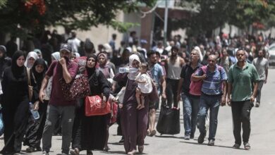 صورة أونروا: “إسرائيل” وضعت ما يزيد عن 80 بالمئة من قطاع غزة تحت أوامر الإخلاء