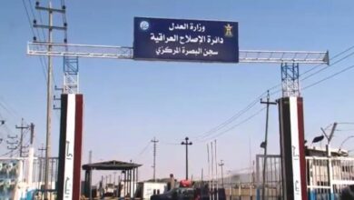 صورة مصدر أمني: وفاة معتقل مصاب بالتدرن الرئوي في سجن البصرة المركزي