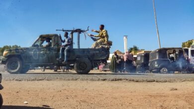 صورة اشتباكات بين الجيش السوداني والدعم السريع في منطقة مايرنو في ولاية سنار