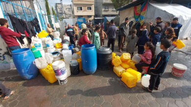 صورة مهندسة فلسطينية تبتكر نظاما لتحلية ماء البحر لتخفيف أعباء النازحين في غزة