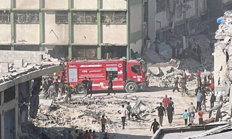 صورة الدفاع المدني في غزة: 80 بالمائة من الجرحى أطفال ونساء.. والمنظومة الصحية متهالكة