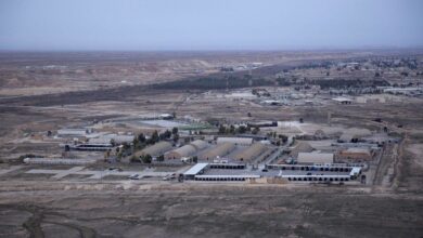 صورة مصادر عسكرية: تأهب أمني في محيط قاعدتي عين الأسد وحرير خشية استهدافهما