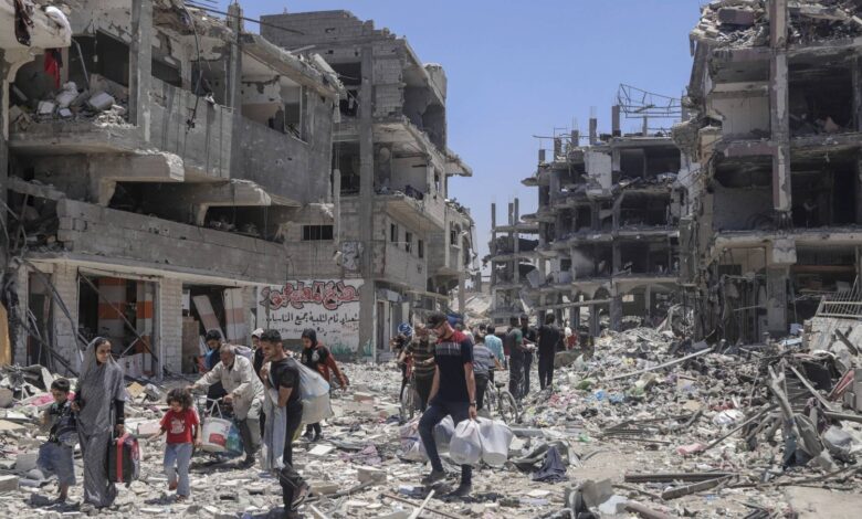 صورة العفو الدولية: هجمات “إسرائيل” على مخيمات رفح ترقى لجرائم حرب