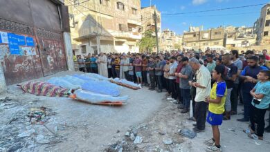 صورة إنترسبت: محادثات وقف إطلاق النار أداة أمريكية لإدامة الإبادة الجماعية التي ينفذها الاحتلال