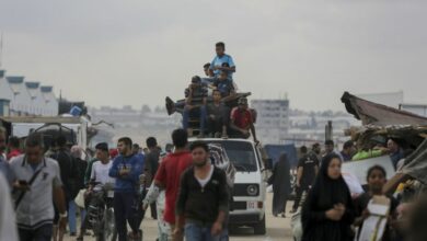 صورة الاحتلال يجبر آلاف الغزيين للنزوح من خان يونس نحو المجهول