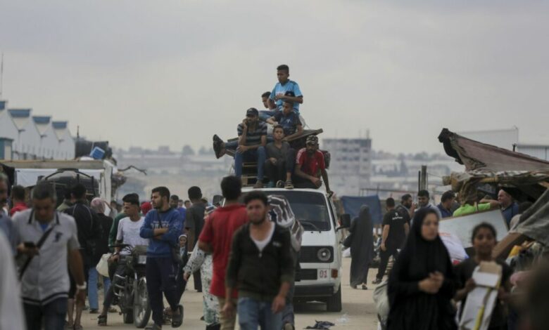 صورة الاحتلال يجبر آلاف الغزيين للنزوح من خان يونس نحو المجهول