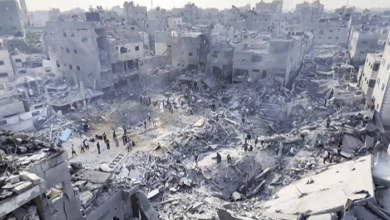 صورة صحيفة “نيوز غولف” البريطانية: “إسرائيل” تتعمد تدمير البنى التحتية في غزة لنشر الأوبئة